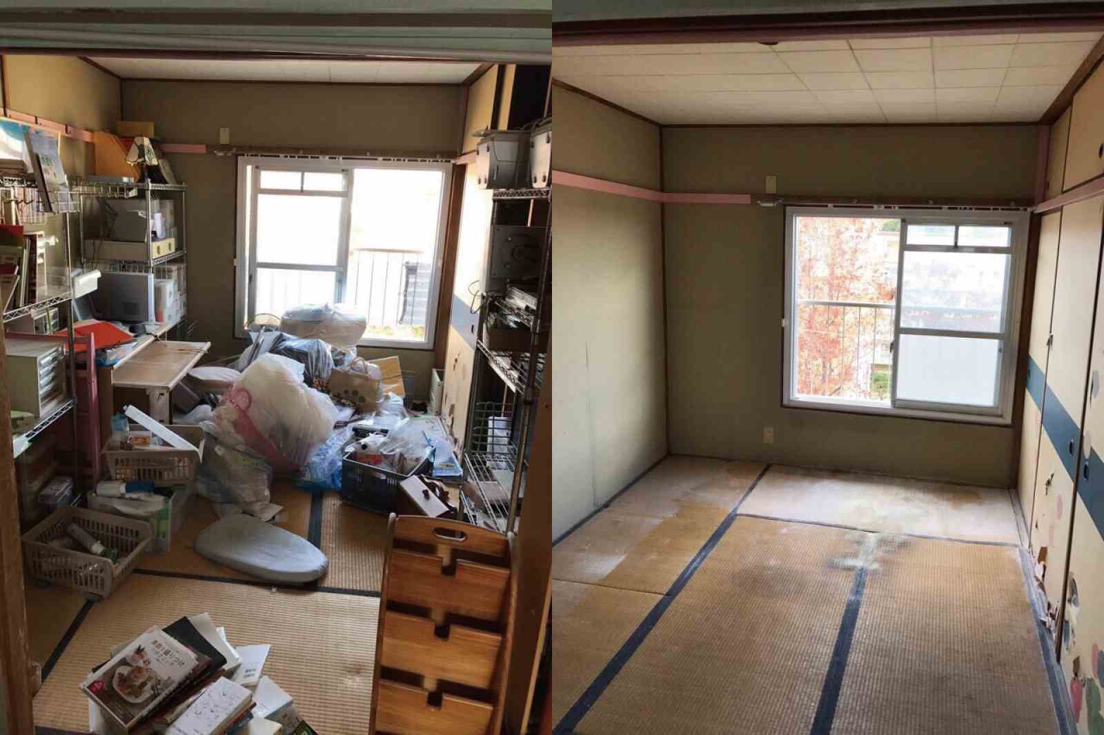 不用品回収BeforeAfter